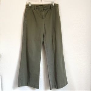 J crew women’s pants olive green size 8